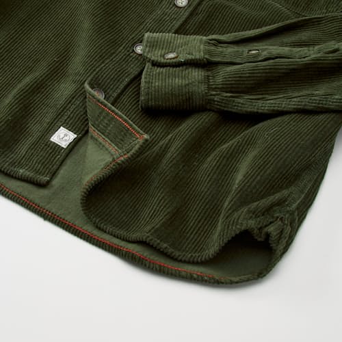 laydown detail image of Forest Corduroy Shirt