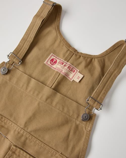 laydown detail image of Tatham Duck Canvas Overalls