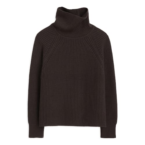 laydown image of Women's Cotton Cashmere Nora Turtleneck
