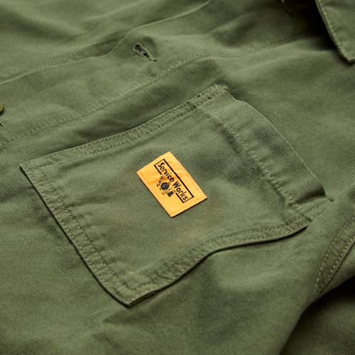 laydown detail image of Chef Coverall Jacket