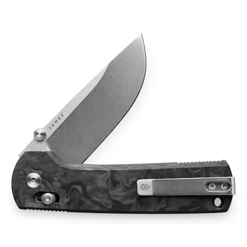 laydown image of The Kline American Made Pocket Knife