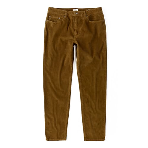 laydown image of Corduroy Pant - HB Athletic Tapered