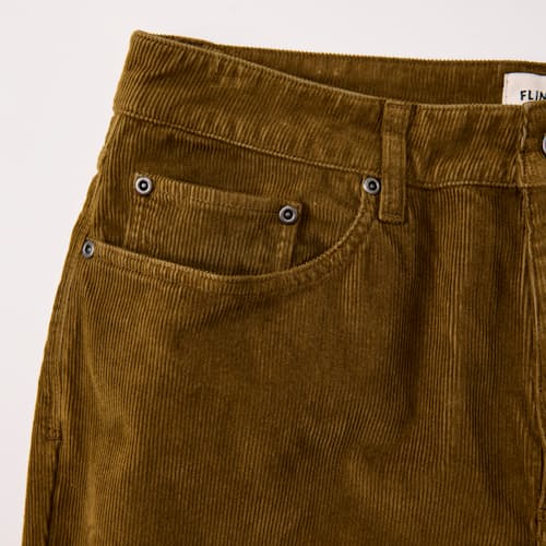laydown detail image of Corduroy Pant - HB Athletic Tapered
