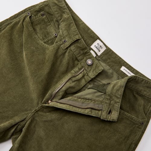 laydown detail image of Corduroy Pant - HB Athletic Tapered