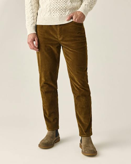 lifestyle image of Corduroy Pant - HB Straight