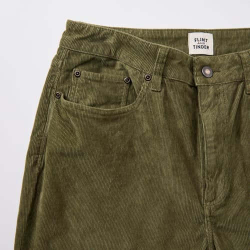 laydown detail image of Corduroy Pant - HB Straight
