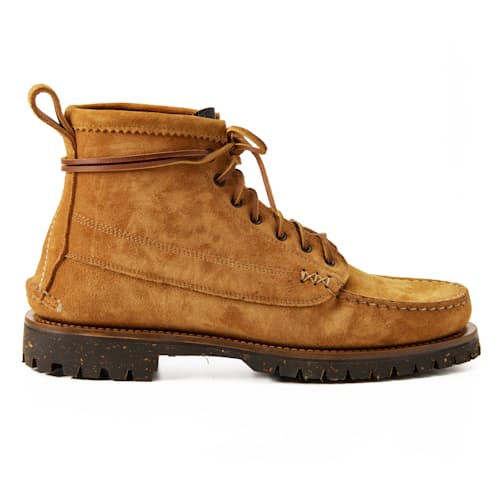 laydown image of Handsewn Angler Boots