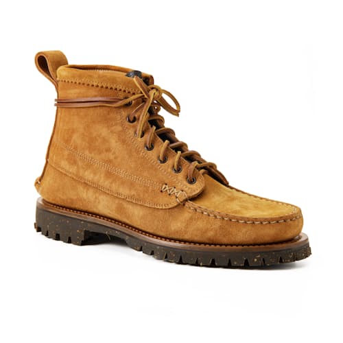 laydown image of Handsewn Angler Boots