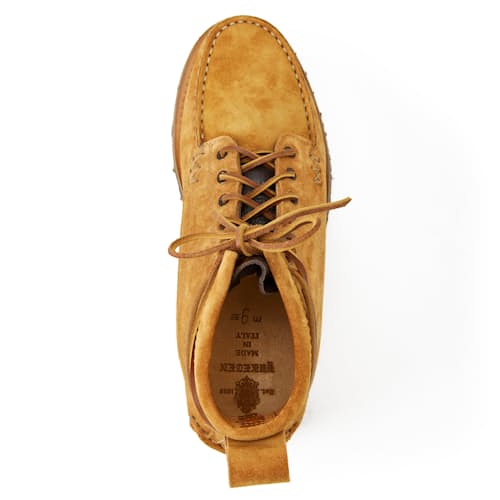 laydown image of Handsewn Angler Boots