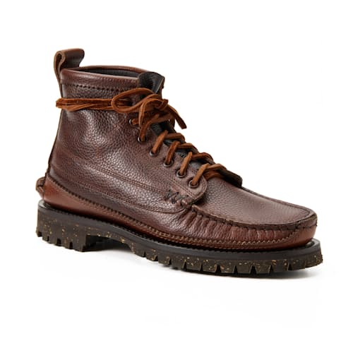 laydown image of Handsewn Angler DB Boots
