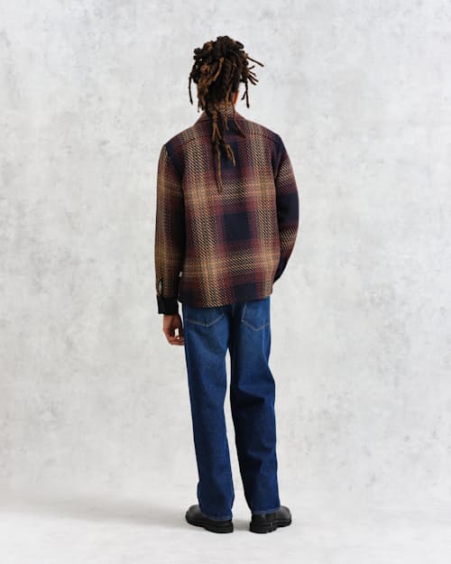 on model image of Whiting Overshirt