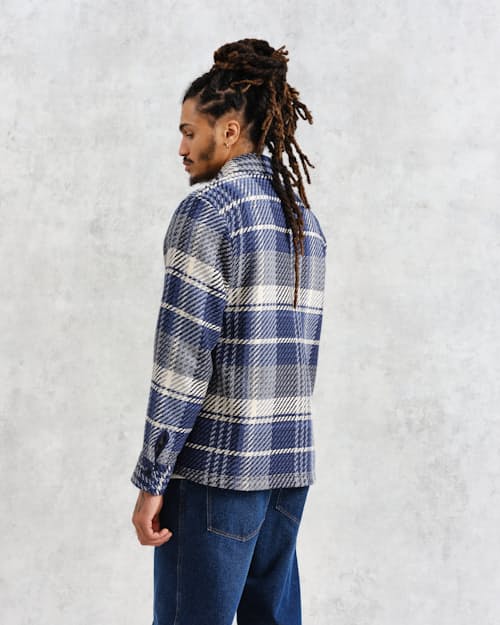 on model image of Whiting Overshirt