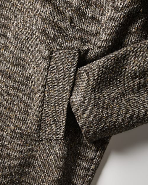 laydown detail image of Stan Tweed Topcoat