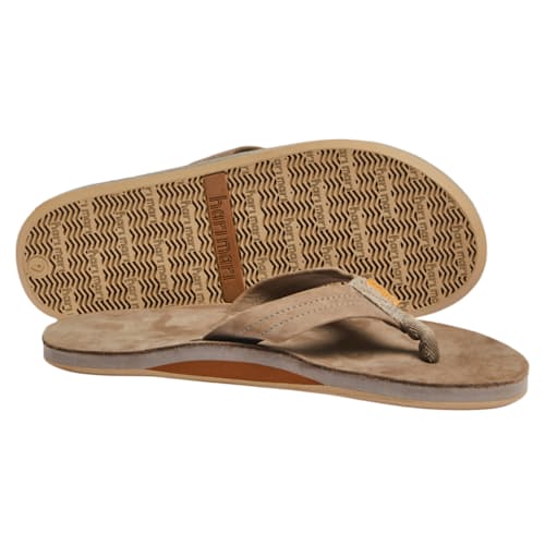 laydown image of Fields Leather Sandal