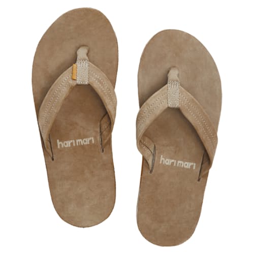 laydown image of Fields Leather Sandal