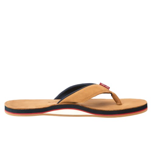 laydown image of Pier Leather Sandal