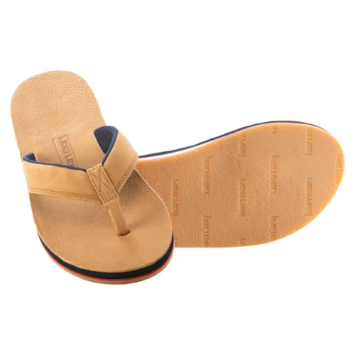 laydown image of Pier Leather Sandal