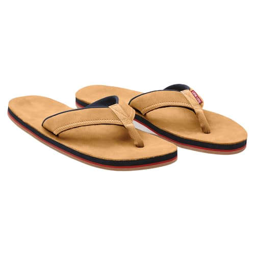 laydown image of Pier Leather Sandal