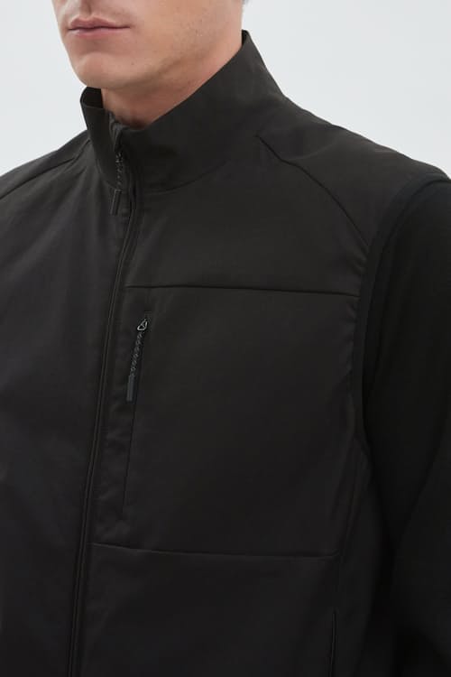 on model image of Birkholm Solotex DWR Vest