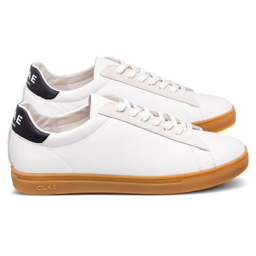 laydown image of Bradley Leather Sneaker