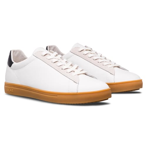 laydown image of Bradley Leather Sneaker