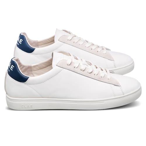 laydown image of Bradley Leather Sneaker