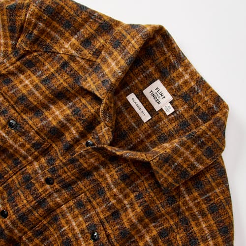 laydown detail image of Midweight Cozy Flannel