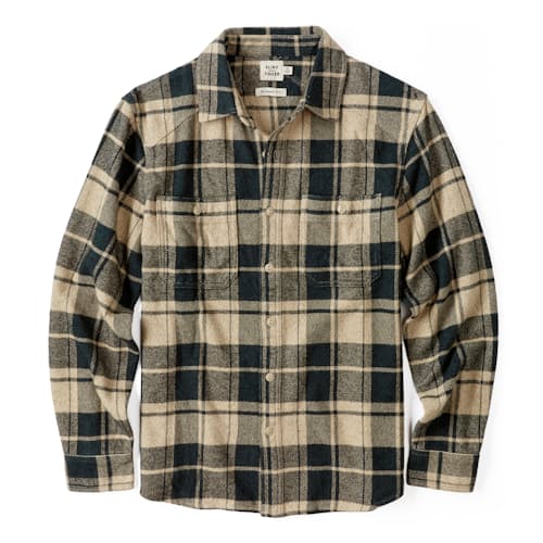 laydown image of Midweight Cozy Flannel