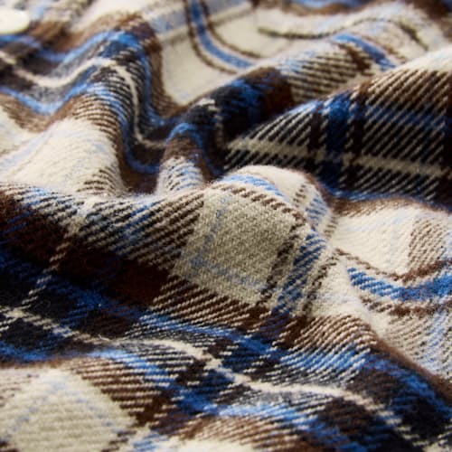 laydown detail image of Midweight Cozy Flannel