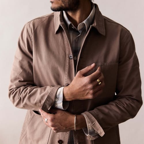 lifestyle image of The Ojai Chore Coat