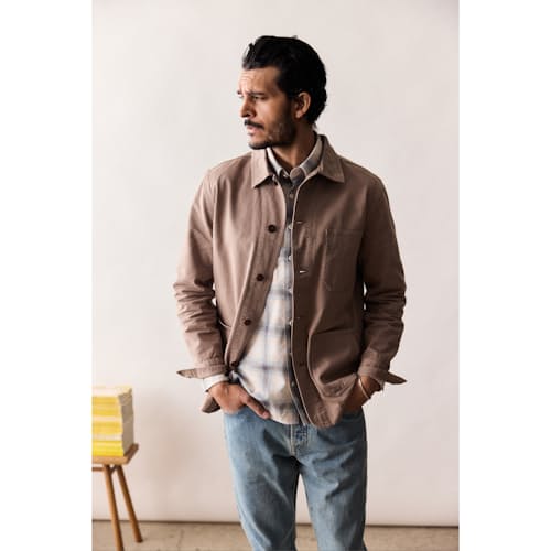 lifestyle image of The Ojai Chore Coat