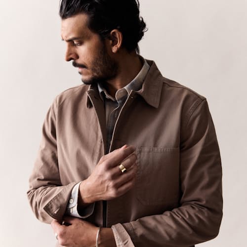 lifestyle image of The Ojai Chore Coat