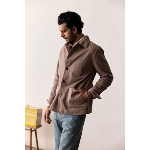 lifestyle image of The Ojai Chore Coat