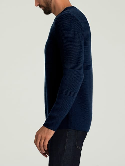 on model image of Cooper Sweater