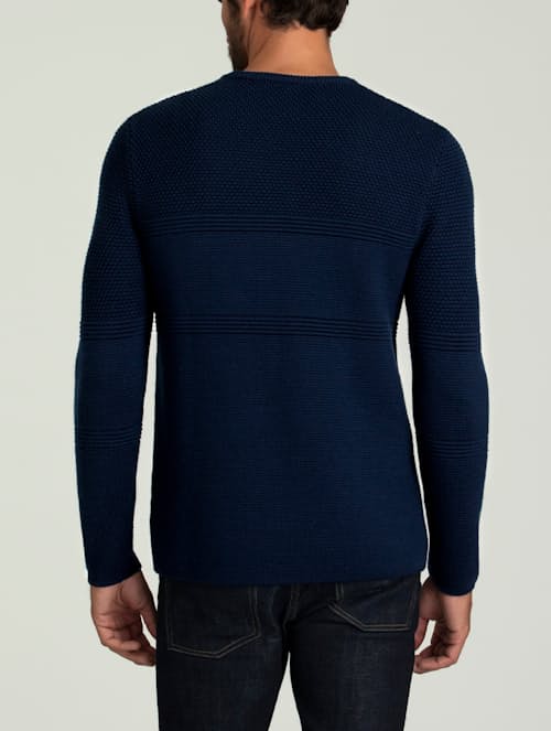 on model image of Cooper Sweater