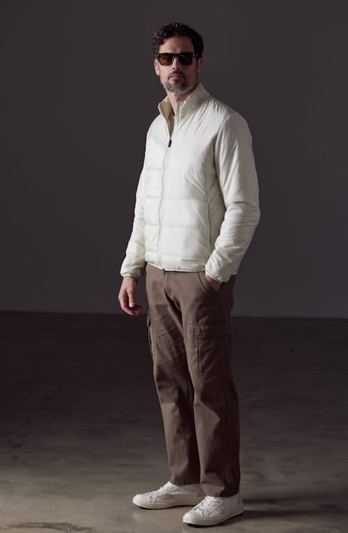 on model image of Eco Down Insulated Jacket