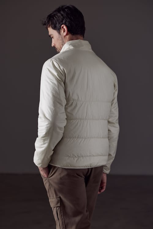 on model image of Eco Down Insulated Jacket