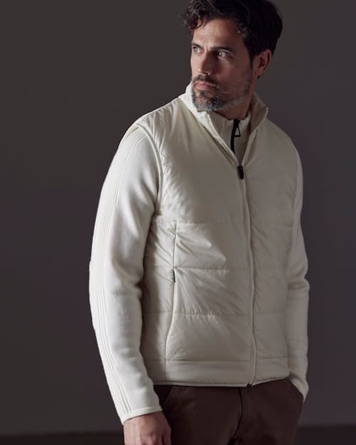 on model image of Eco Insulated Vest