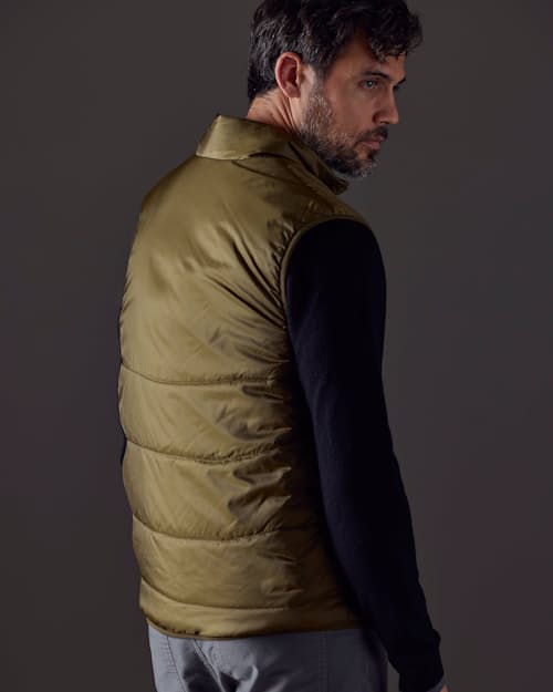 on model image of Eco Insulated Vest