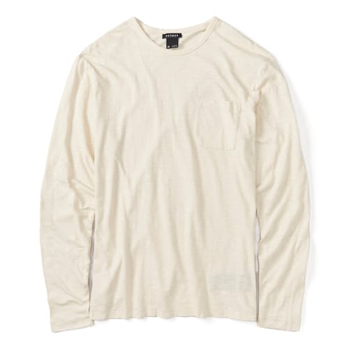 laydown image of Slub Long-Sleeve T-Shirt