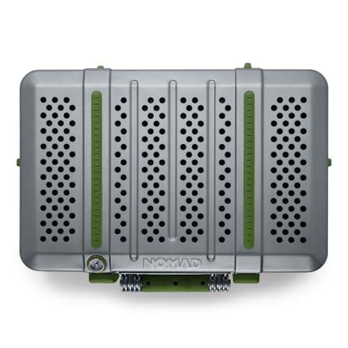 laydown image of Nomad Grill & Smoker