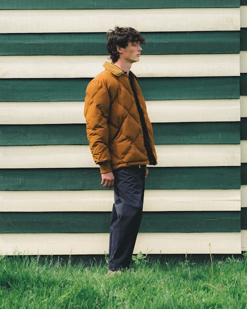 lifestyle image of Dunbar Padded Recycled Down Jacket