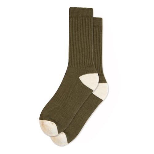 laydown image of Elgin Merino Wool Socks