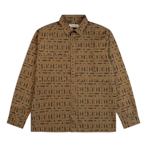 laydown image of Taymount Printed Shirt
