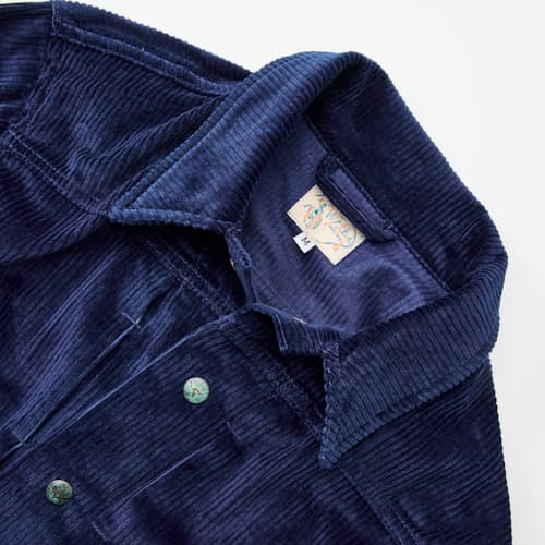 laydown detail image of Corduroy Ranch Trucker Jacket