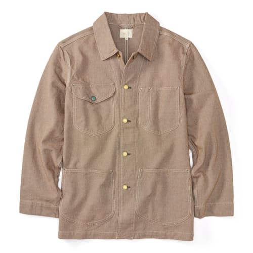 laydown image of Heavyweight Canvas Barn Jacket