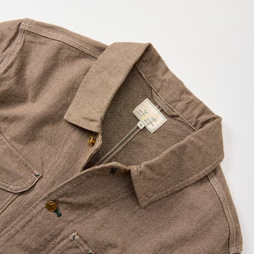 laydown detail image of Heavyweight Canvas Barn Jacket