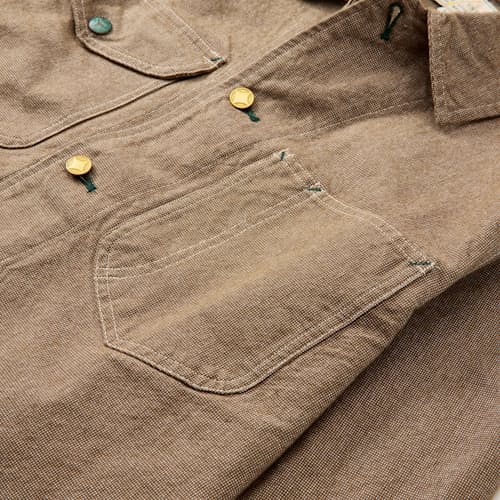 laydown detail image of Heavyweight Canvas Barn Jacket