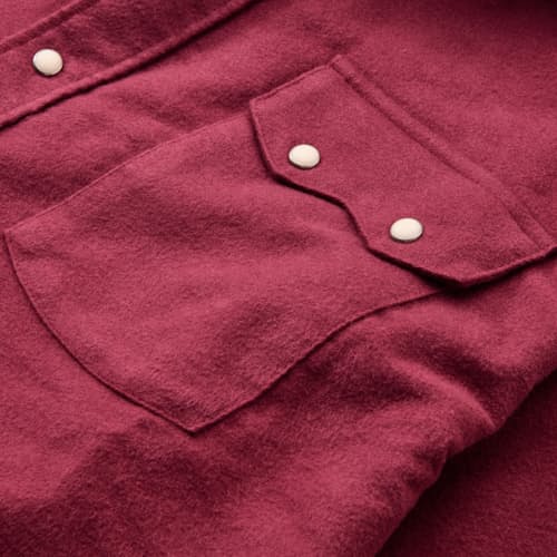 laydown detail image of Moleskin Pearlsnap Shirt