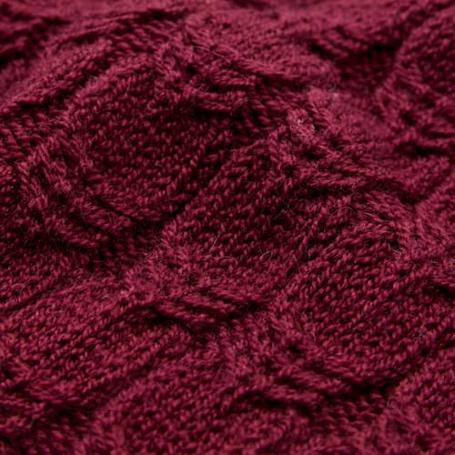 laydown detail image of Highland Cableknit Sweater